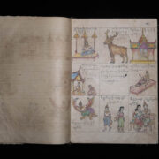Antique Burmese Artists Sketchbook Antique Burmese Artists Sketchbook