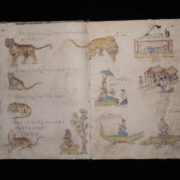 Antique Burmese Artist’s Sketchbook Antique Burmese Artist’s Sketchbook