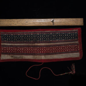 Antique Burmese Book Wrapper and Book 2