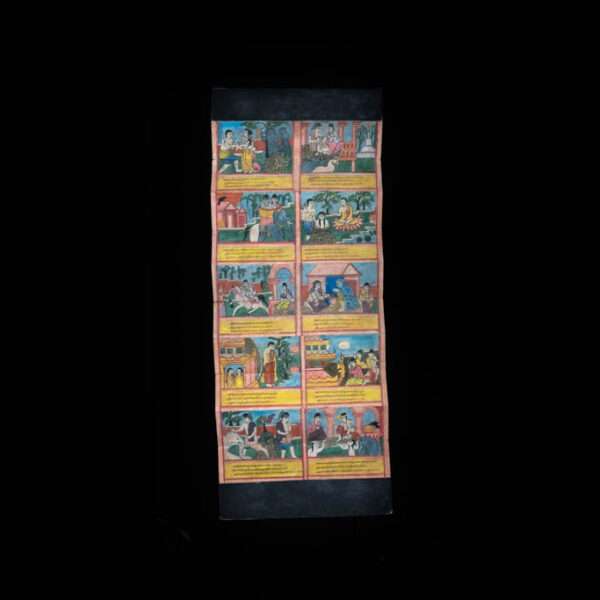 Antique Burmese Story Book