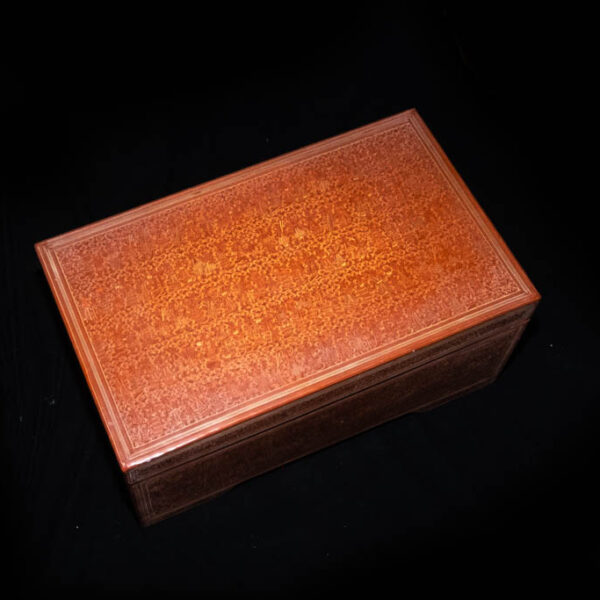 Antique Burmese Wooden Lacquer Box Antique Burmese Wooden Lacquer Box