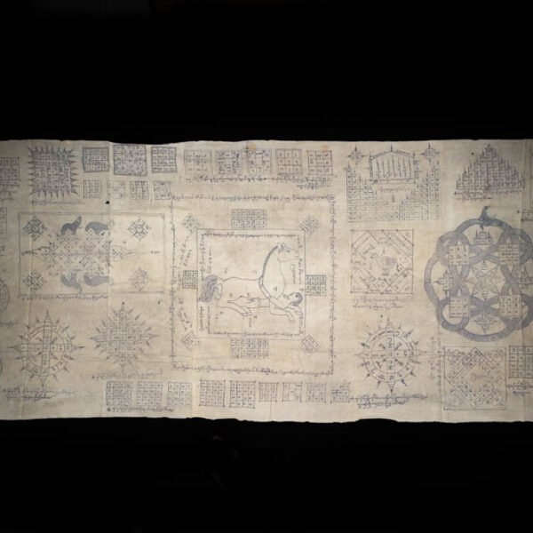 Antique Yantra Cloth 23 Antique Yantra Cloth 23