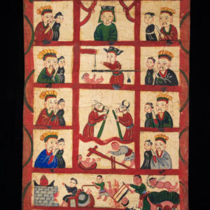 Antique Yao Priest's Ceremonial Painting