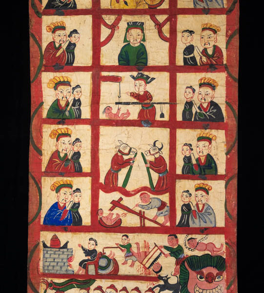 Antique Yao Priest's Ceremonial Painting