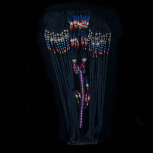Antique Afghanistan Uzbek Woman's Hair Decoration