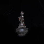 Antique Sumatran Ceramic Medicine Container 4 Antique Sumatran Ceramic Medicine Container 4