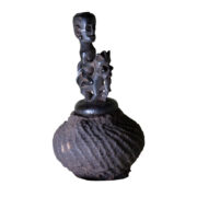 Antique Sumatran Ceramic Medicine Container 4 Antique Sumatran Ceramic Medicine Container 4