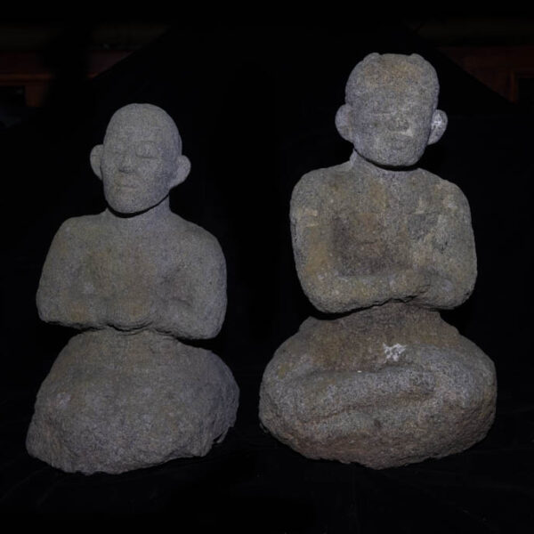 Antique Stone Javanese Loro Blonyo Antique Stone Javanese Loro Blonyo