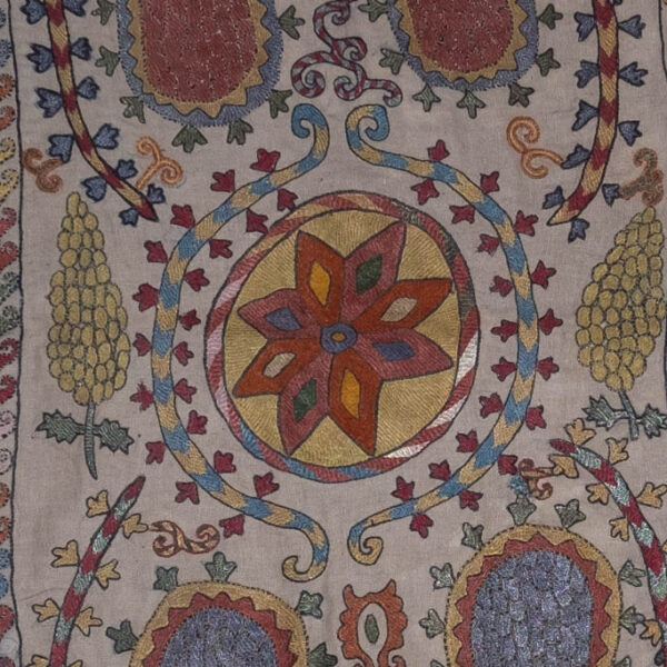 Antique Uzbek Lakai Suzani