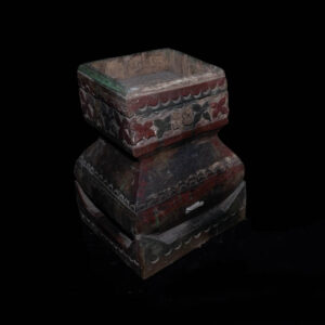 Antique Balinese House Post Base 3