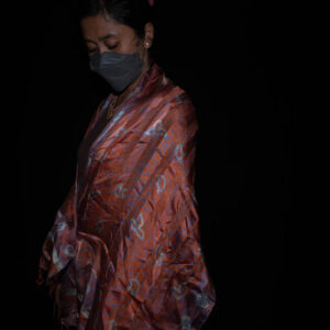 Batik Silk Scarf 26
