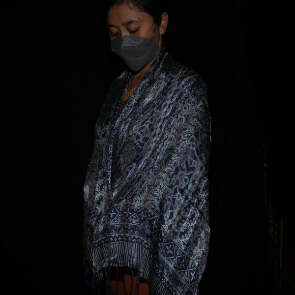 Batik Silk Scarf 3