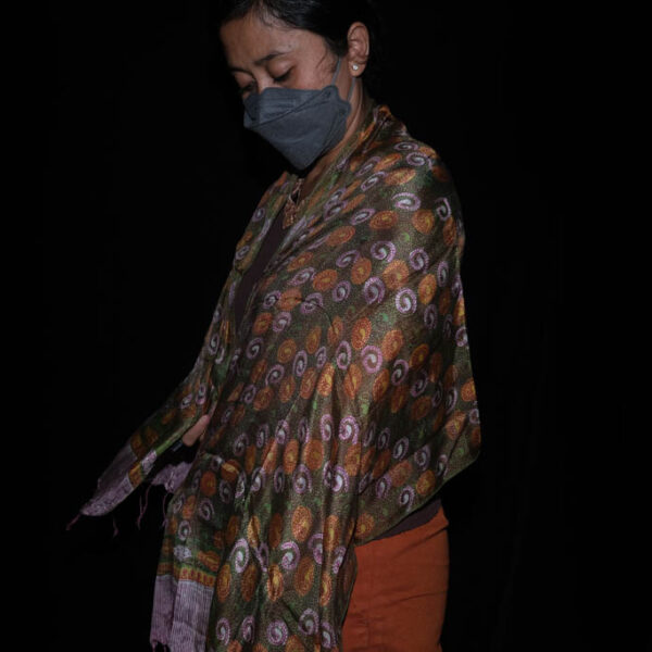 Batik Silk Scarf 30