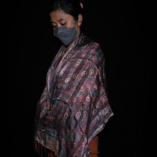 Batik Silk Scarf 33 Batik Silk Scarf 33