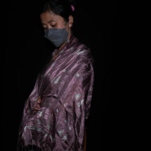 Batik Silk Scarf 38