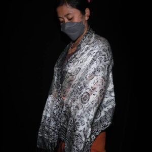 Batik Silk Scarf 41