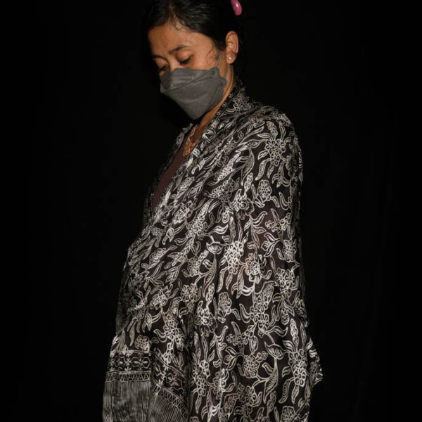 Batik Silk Scarf 45 Batik Silk Scarf 45