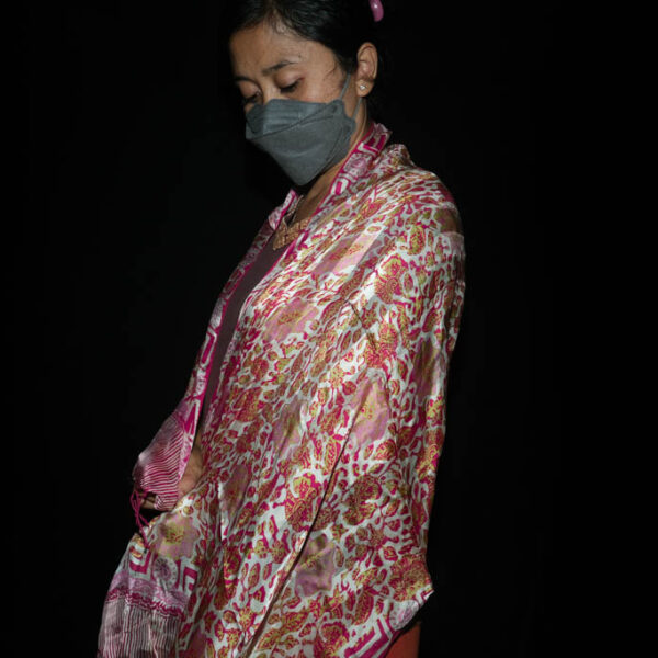 Batik Silk Scarf 60 Batik Silk Scarf 60