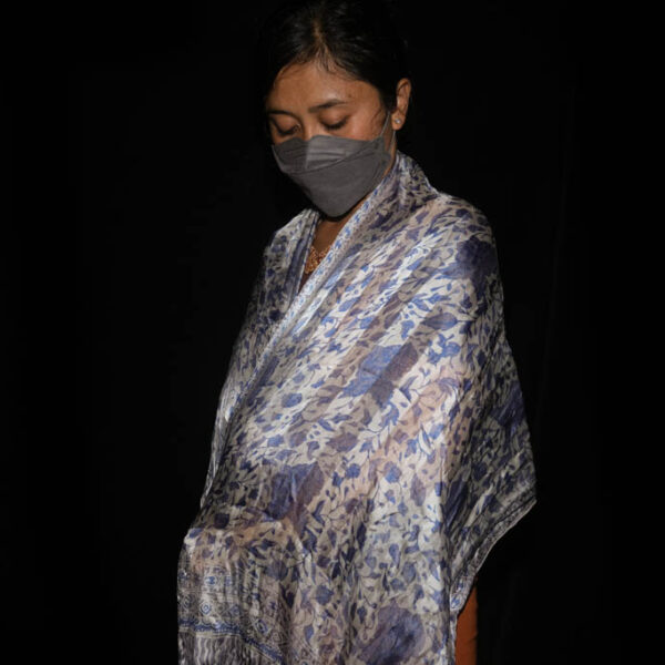 Batik Silk Scarf 9 Batik Silk Scarf 9