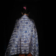 Large Batik Silk Scarf 13 Large Batik Silk Scarf 13