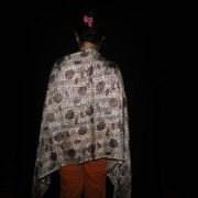 Large Batik Silk Scarf 14 Large Batik Silk Scarf 14