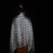 Large Batik Silk Scarf 9 Large Batik Silk Scarf 9
