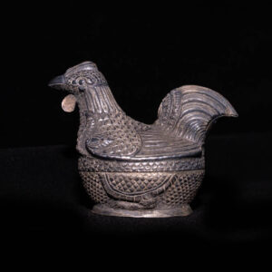 Antique Cambodian Betel Box - Rooster 3