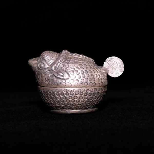 Antique Cambodian Lime Container 1 – Bird 2 Antique Cambodian Lime Container 1 - Bird 2