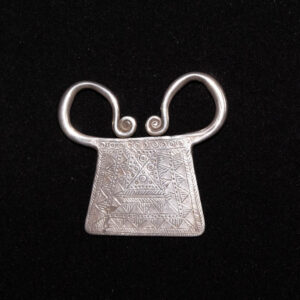 Antique Hmong Silver Spirit Lock 1
