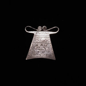 Antique Hmong Silver Spirit Lock 3