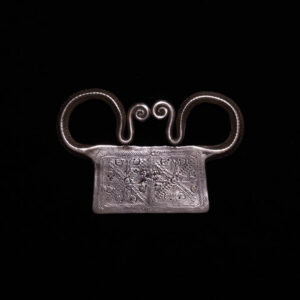 Antique Hmong Silver Spirit Lock 4