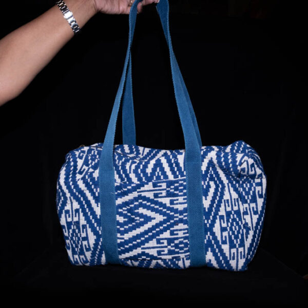 Hand Made Indigo Cotton Handbag 16 Hand Made Indigo Cotton Handbag 16