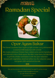 Murni's Warung Ramadan Special