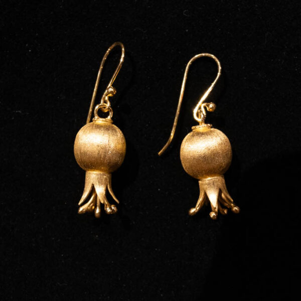 Gold Plated Sterling Silver Earring 1 