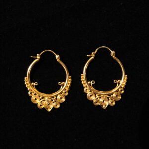 Gold Plated Sterling Silver Earring 10