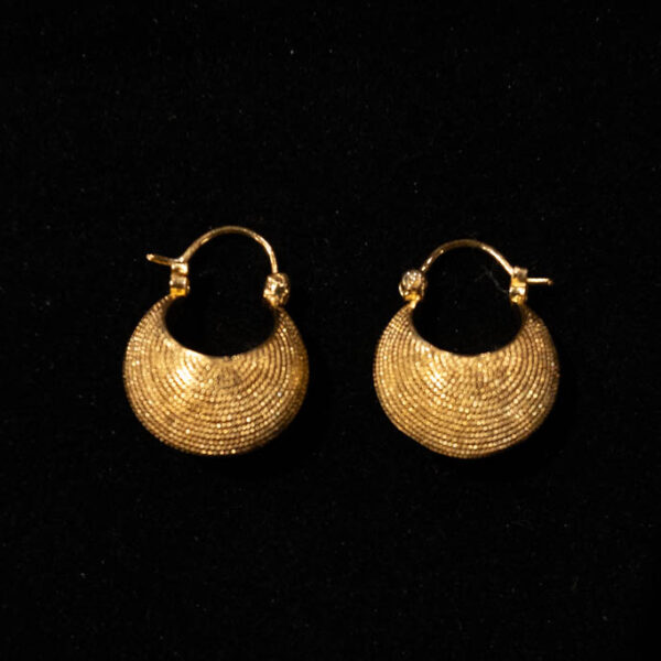 Gold Plated Sterling Silver Earring 16 Gold Plated Sterling Silver Earring 16