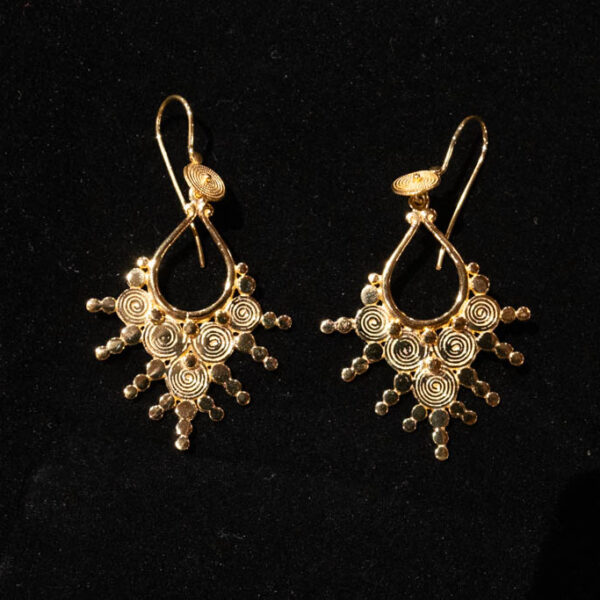 Gold Plated Sterling Silver Earring 2 Gold Plated Sterling Silver Earring 2