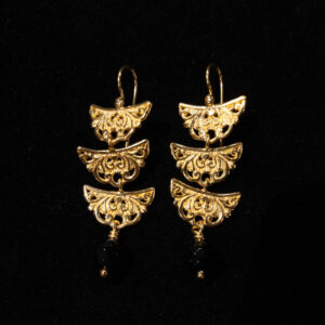 Gold Plated Sterling Silver Earring 4