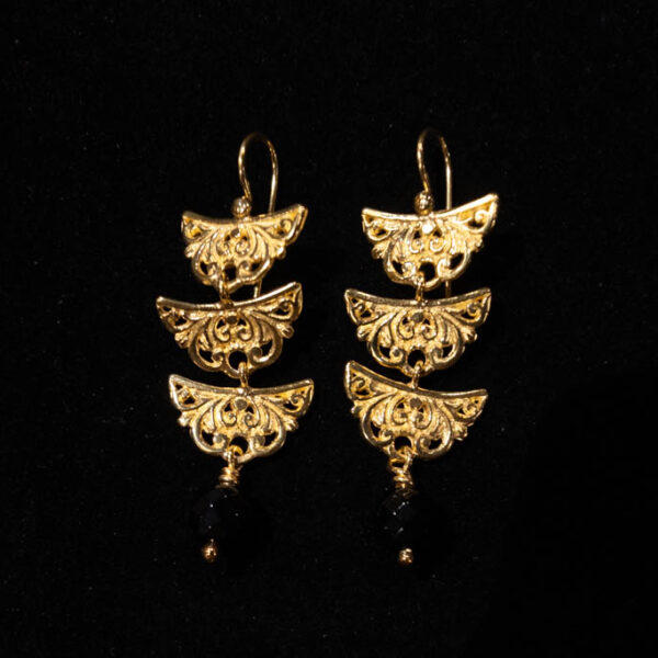 Gold Plated Sterling Silver Earring 4