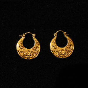 Gold Plated Sterling Silver Earring 22