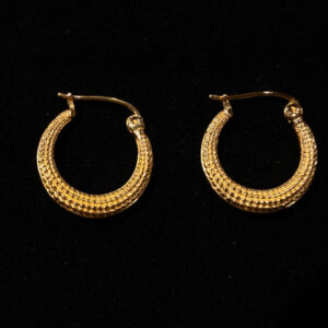 Gold Plated Sterling Silver Earring 23