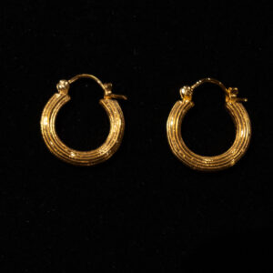 Gold Plated Sterling Silver Earring 24
