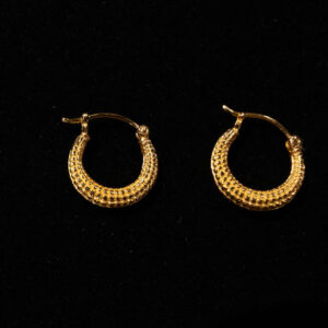 Gold Plated Sterling Silver Earring 25