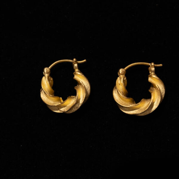 Gold Plated Sterling Silver Earring 26 Gold Plated Sterling Silver Earring 26