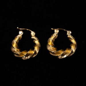 Gold Plated Sterling Silver Earring 28