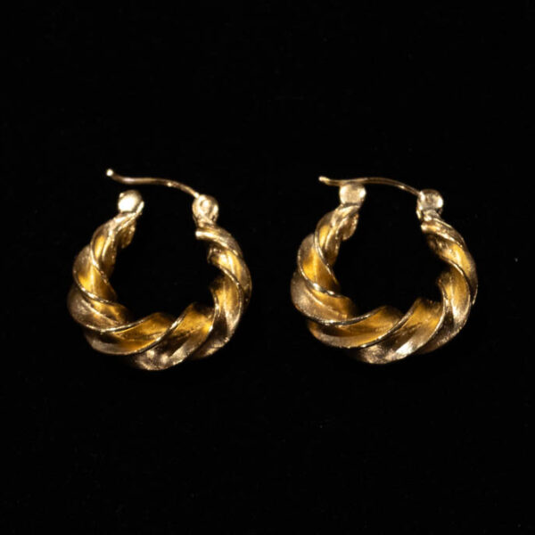 Gold Plated Sterling Silver Earring 28