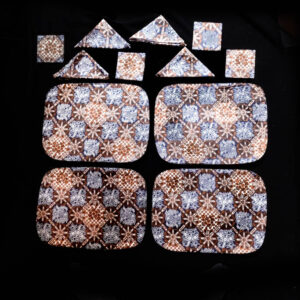 Batik Placemats, Coasters and Napkins 1