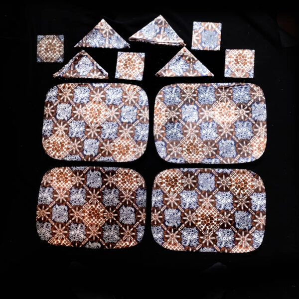 Batik Placemats, Coasters and Napkins 1