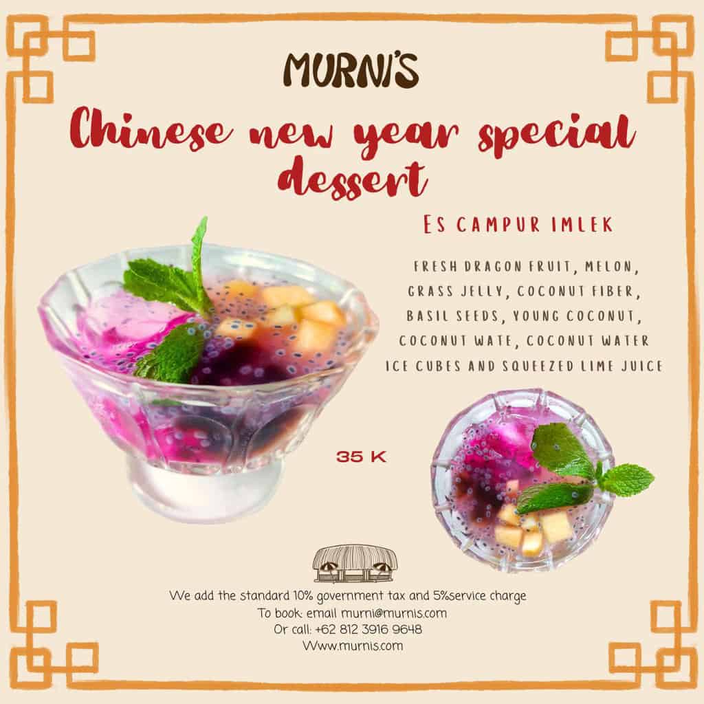 Murnis Chinese New Year Special Dessert