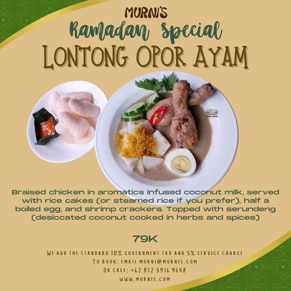 Lontong Opor Ayam
